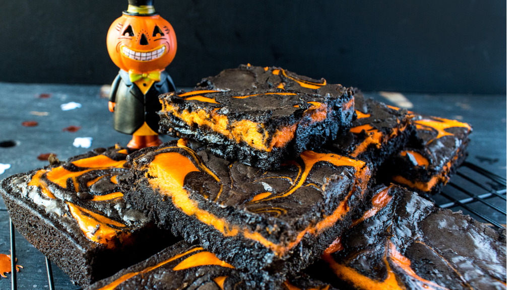 Halloween Ghost Brownies