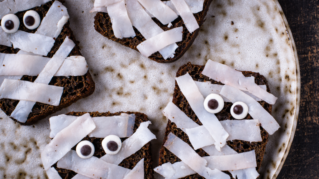 Halloween Ghost Brownies