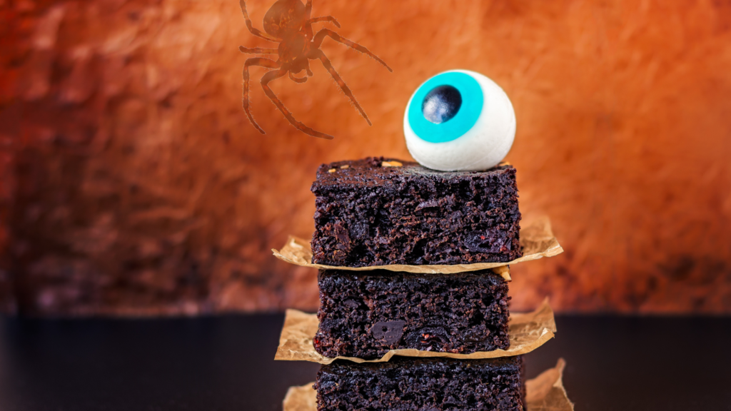Halloween Ghost Brownies