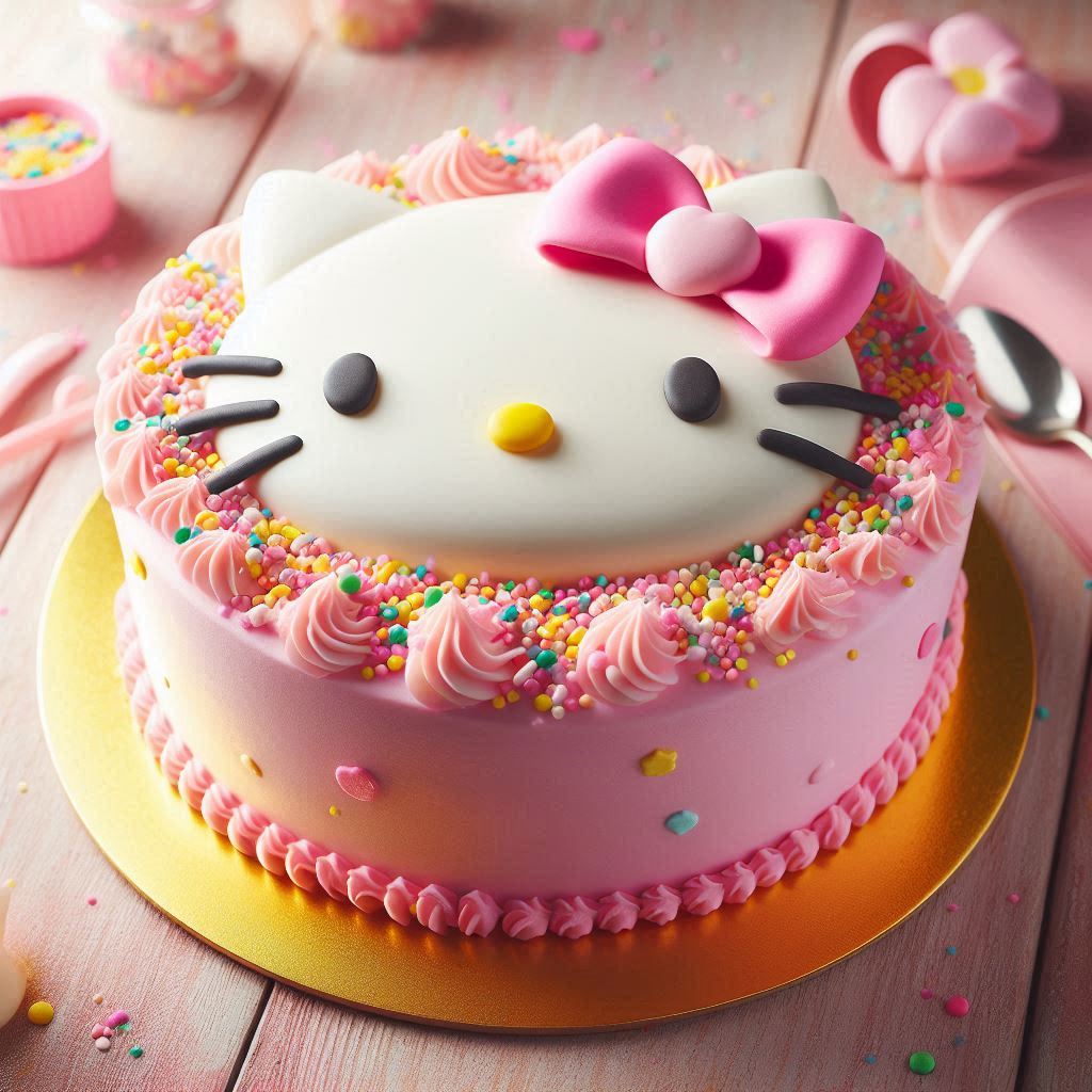Hello Kitty Cake