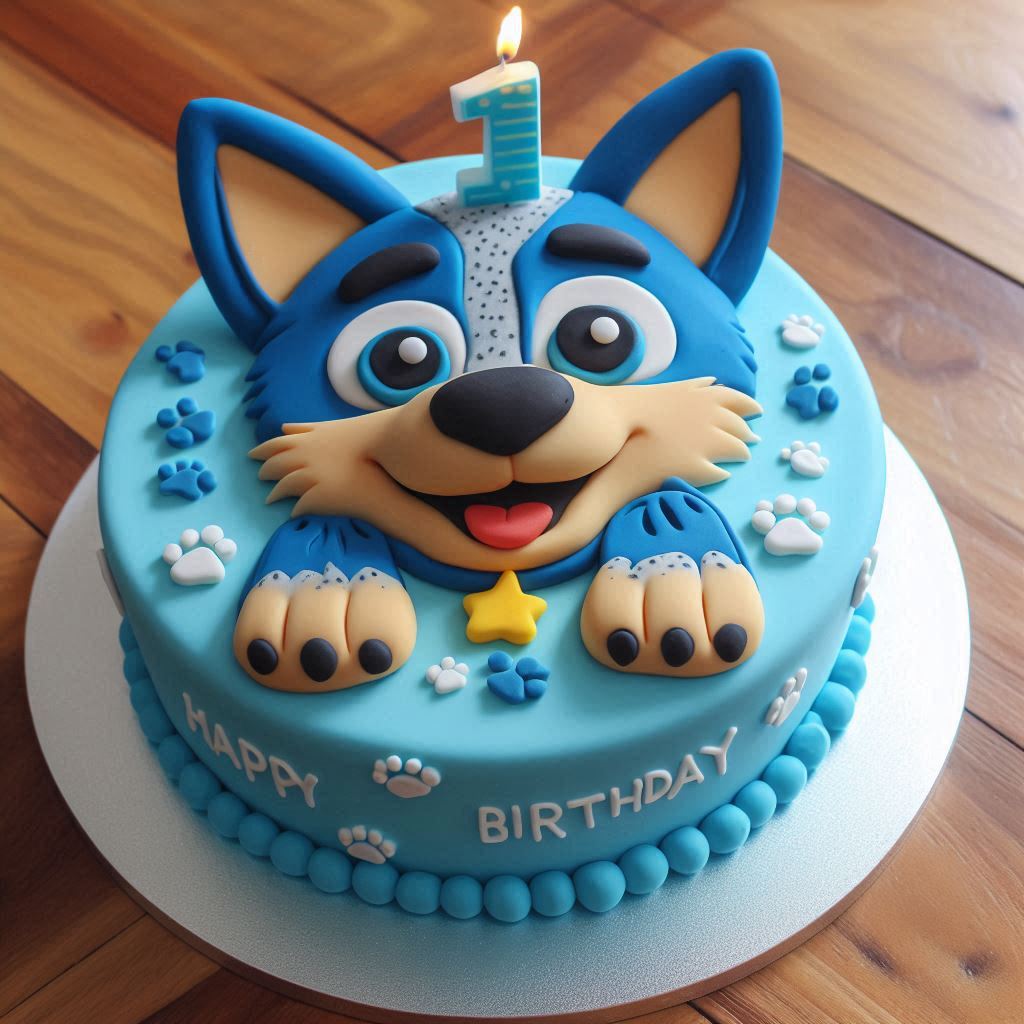 Bluey Cake