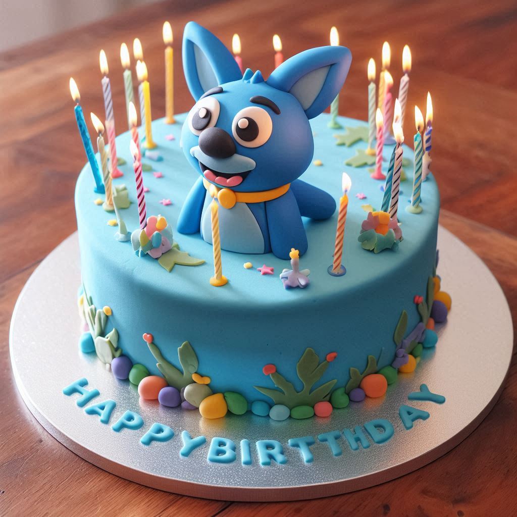 Bluey Cake