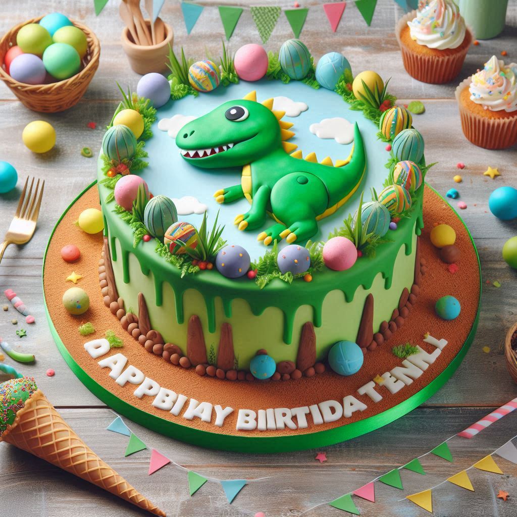 Dinosaur Cake