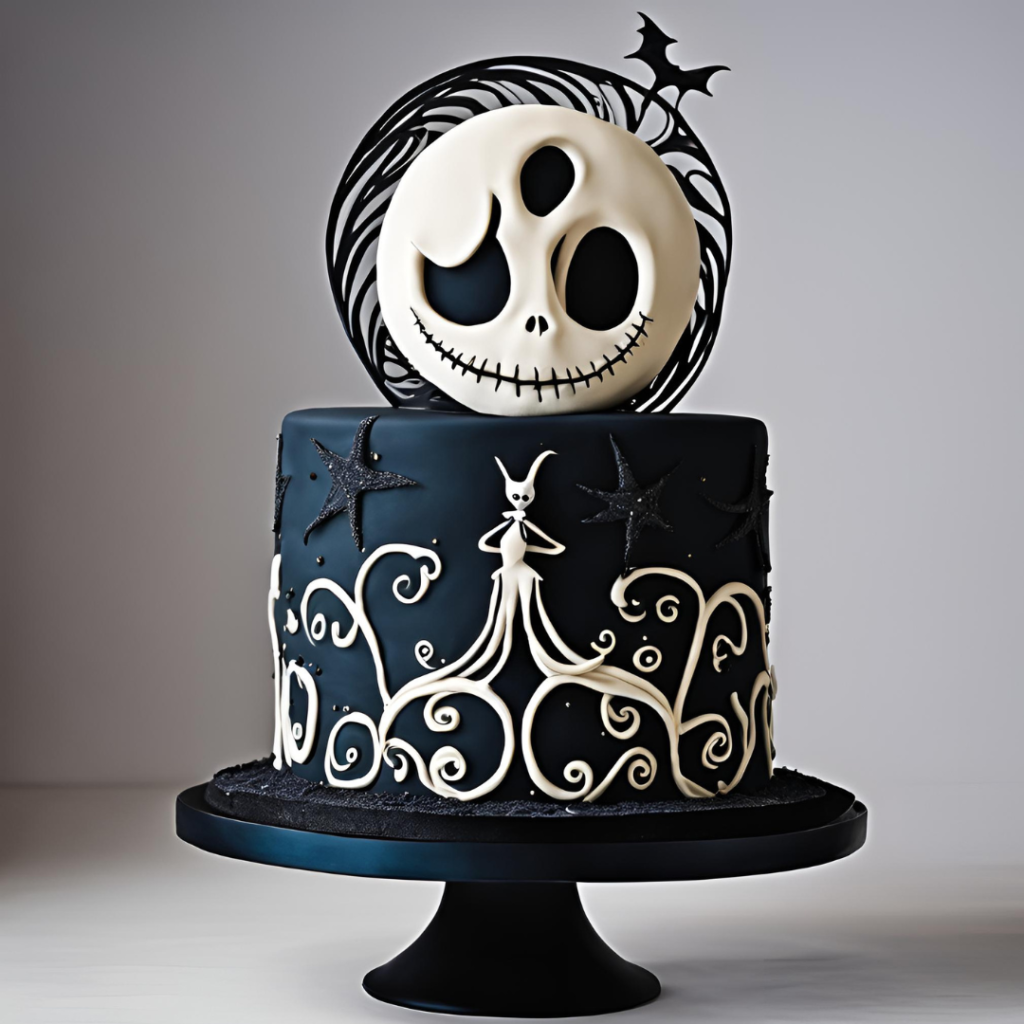 Nightmare Before Christmas Cake