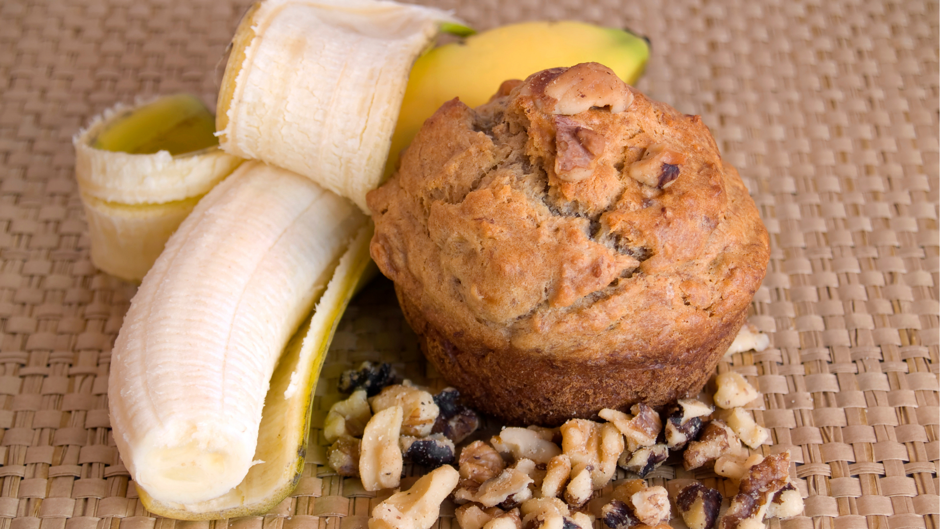 Sourdough Banana Muffins