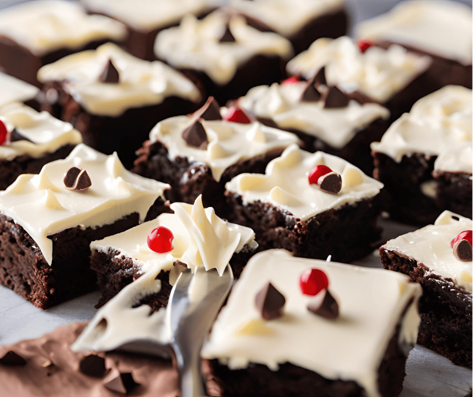 Chocolate Brownies with Cream Cheese Frosting