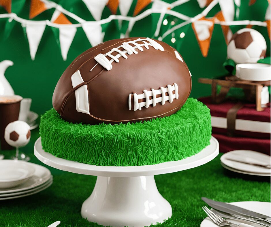 football cake