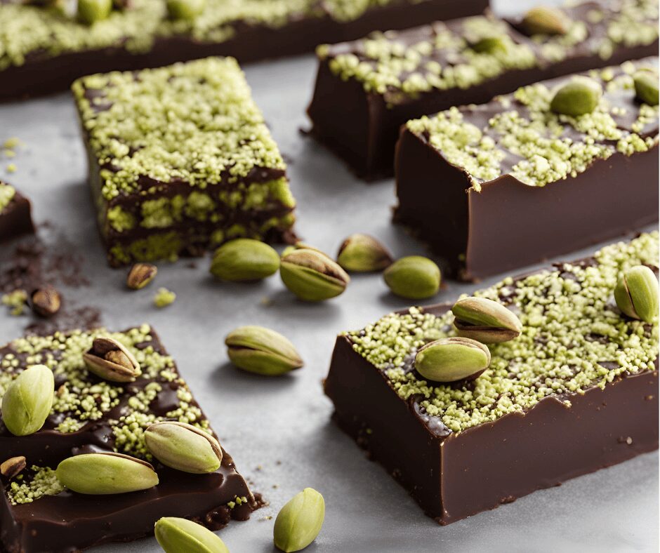 pistachio chocolate bar